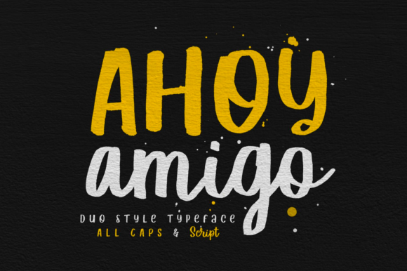 Ahoy Amigo Typeface Review: A Friendly Handwritten Font for Brand Identity