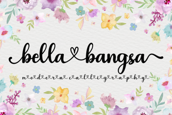 Bella Bangsa Typeface Review: Elevating Digital Brand Identity