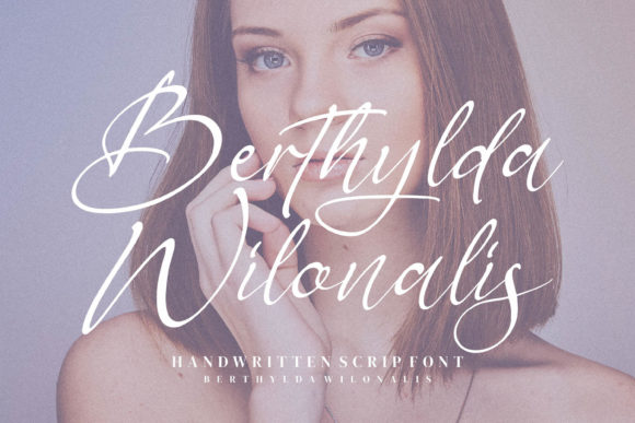Berthylda Wilonalis: The Elegant Script Font for Handmade Brands
