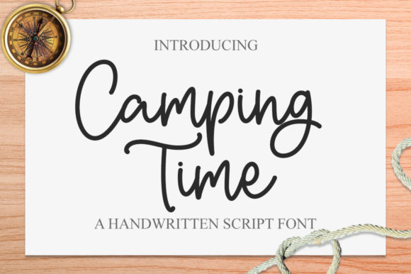 Camping Time Font: A Playful Typeface for Memorable Brand Identity