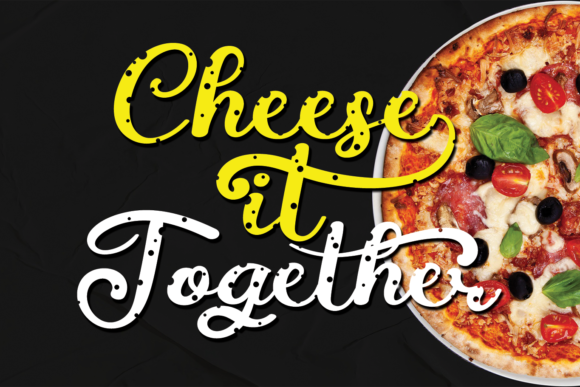 Cheese It Together: The Elegant Script Font for Polished Brand Identity