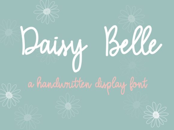 Daisy Belle: A Handwritten Typeface for Modern Web Design
