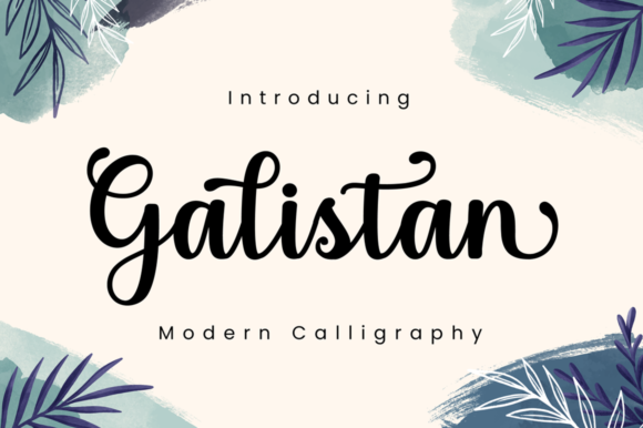 Galistan Typeface Review: A Bold Handwritten Font for Digital Brands