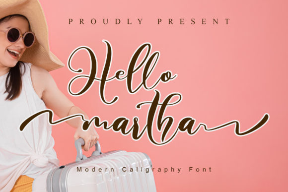 Hello Martha: A Handwritten Typeface for Modern Web Design