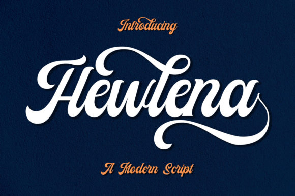 Hewlena: The Bold Handwritten Font for Distinctive Brand Identity