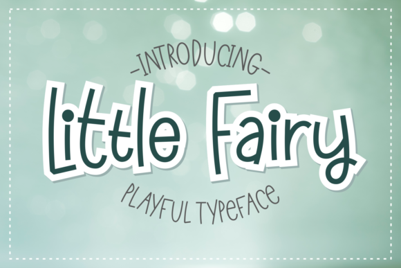 Little Fairy: A Sweet Handwritten Typeface for Gentle Brand Identities