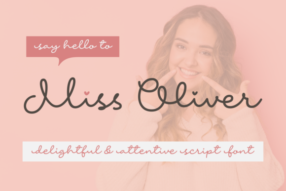 Miss Oliver: A Timeless Handwritten Typeface for Elegant Craft Projects