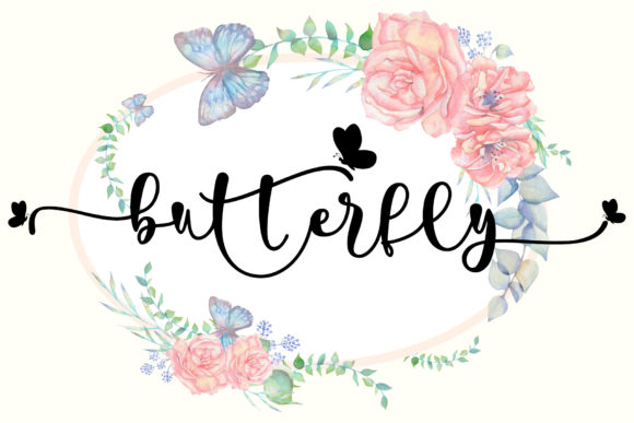 Pretty Butterfly Typeface Review for Modern Branding