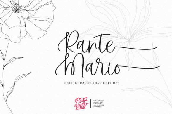 Rante Mario: The Handwritten Typeface for Campaign Clarity
