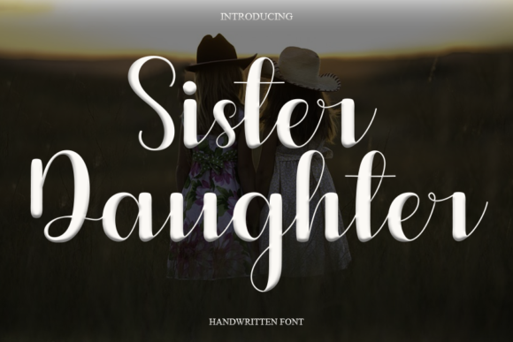 Sister Daughter Typeface Review: Elegant Script for Digital Brands