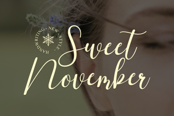 Sweet November Typeface: Elevate Your Handmade Brand Identity