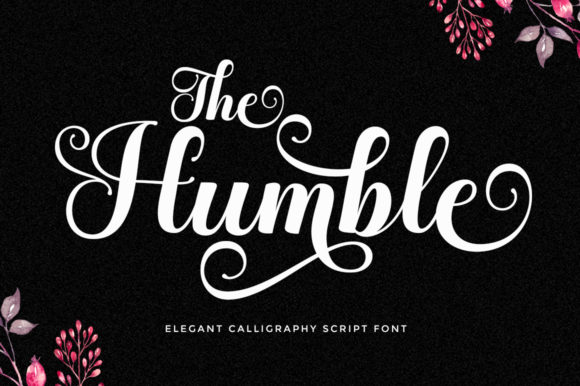 The Humble: A Delicate Handwritten Typeface for Editorial Design
